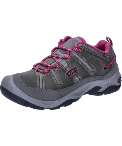 Women's Circadia Low Height Comfortable Waterproof Hiking Shoes Steel Grey/Boysenberry $40.51 Outdoor Shoes