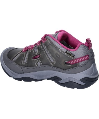 Women's Circadia Low Height Comfortable Waterproof Hiking Shoes Steel Grey/Boysenberry $40.51 Outdoor Shoes