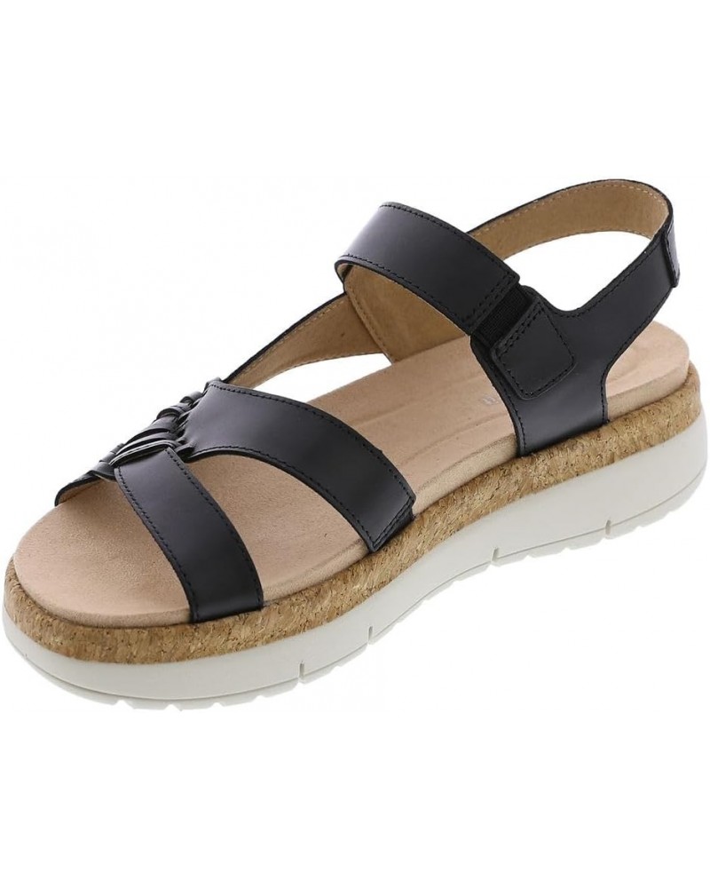 Womens Ilena Platform Sandals Black 001 $22.77 Sandals