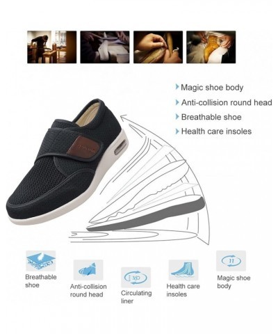 Men's Therapeutic Diabetic Shoes,Anti-Slip Lightweight Breathable House Shoes,for Diabetic Patients,Pregnant,Doctor,Adult,Hom...