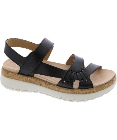 Womens Ilena Platform Sandals Black 001 $22.77 Sandals