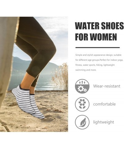 Water Shoes for Women Men 1 Pair Barefoot Beach Pool Shoes Quick-Dry Aqua Water Socks for Sport Yoga Swimming As Shown $8.21 ...