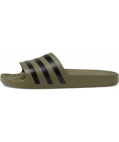 Unisex-Adult Adilette Aqua Slides Olive Strata/Black/Olive Strata $18.13 Outdoor Shoes