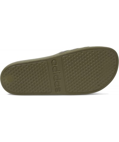 Unisex-Adult Adilette Aqua Slides Olive Strata/Black/Olive Strata $18.13 Outdoor Shoes