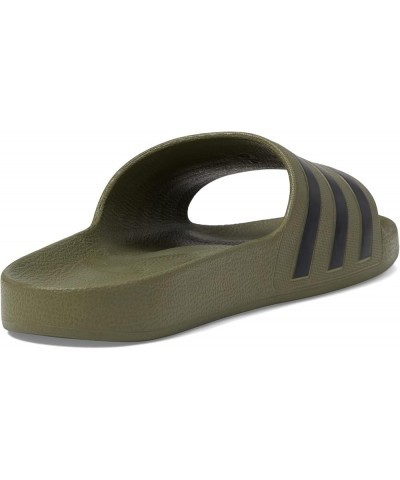 Unisex-Adult Adilette Aqua Slides Olive Strata/Black/Olive Strata $18.13 Outdoor Shoes