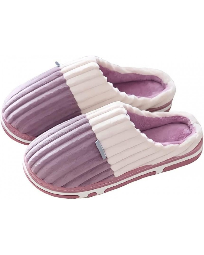 Winter Slippers Coral Fleece Slippers Home Women's Warm Anti-Skid Fluffy Slippers Cute Winter Indoor Soft Bottom Comfortable ...