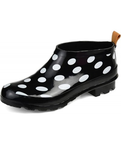 Women's Rainer Rain Boot Black Dot $14.35 Boots