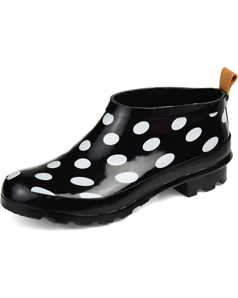 Women's Rainer Rain Boot Black Dot $14.35 Boots