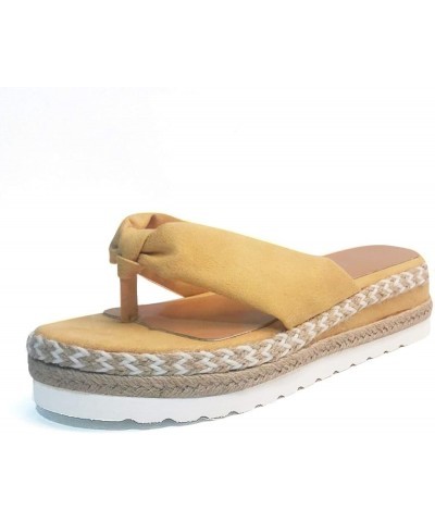 Flip Flops For Women Size 9 Platform Sandal Sandals Comfort Slides Walking Sandals Women Sandals Size 7.5 Dre Yellow 9 $13.47...