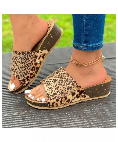 Women Flat Mules Sandals Plantar Fasciitis Thick Sole Summer Ankle Strap Buckle Beach Dressy Thong Buckle Sandals 98-ixpyn-co...