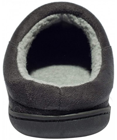 Women's Cozy Memory Foam Slippers Suede Fuzzy Plush Fleece Lined Slip On Indoor Outdoor House Shoes Gray/Gray $16.32 Slippers