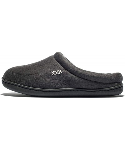 Women's Cozy Memory Foam Slippers Suede Fuzzy Plush Fleece Lined Slip On Indoor Outdoor House Shoes Gray/Gray $16.32 Slippers