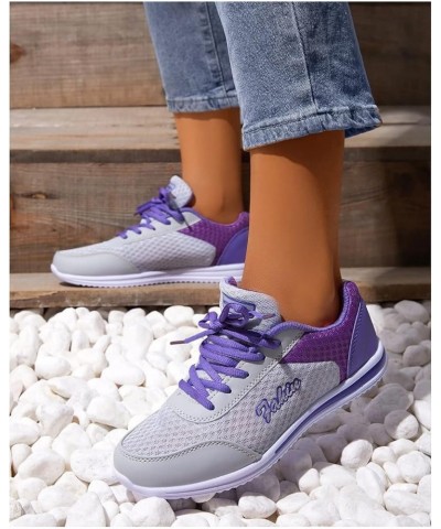 Platform Slip-on Sneakers woman sneakers women sneakers black flats for women dressy comfort women tenni shoe Z-02 Purple $14...