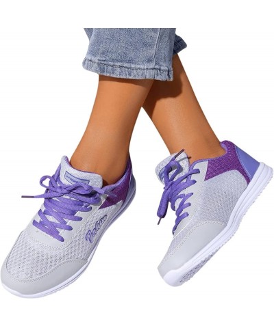 Platform Slip-on Sneakers woman sneakers women sneakers black flats for women dressy comfort women tenni shoe Z-02 Purple $14...