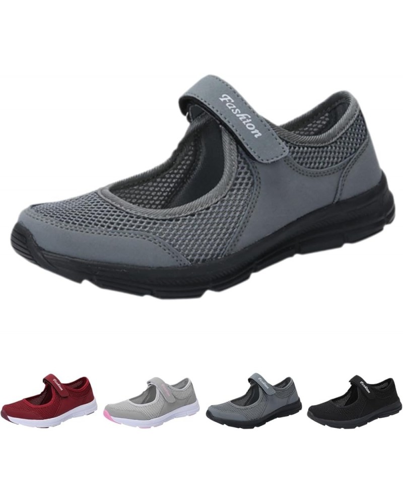 Tennis Shoes Womens Sneaker Wedge Sandals for Women, Women's Air Cushion Slip-On Walking Shoes Orthopedic Diabetic Walking Sh...