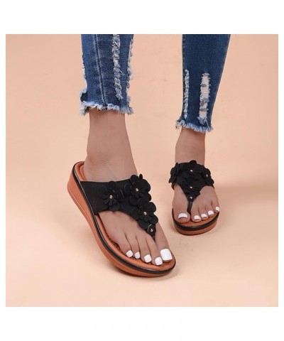 Plantar Fasciitis Sports Sandals for Women Walking Shoes Women Tan Black Block Heels Wide with Sandals for Women Braided Arch...