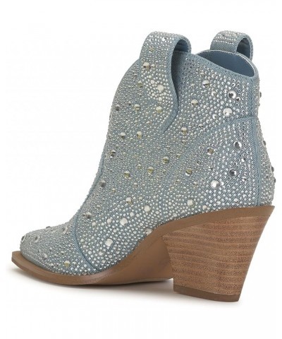 Women's Zadie Bootie Fashion Boot Medium Blue $44.03 Boots