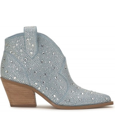 Women's Zadie Bootie Fashion Boot Medium Blue $44.03 Boots