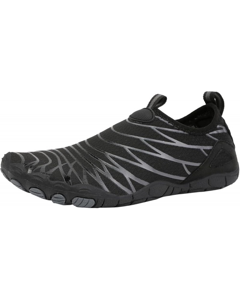 Couples Fashion Five Finger Shoes Outdoor Water Shoes Men's and Women's Beach Speed Advantage Sneaker - Women's 7 Black $16.8...