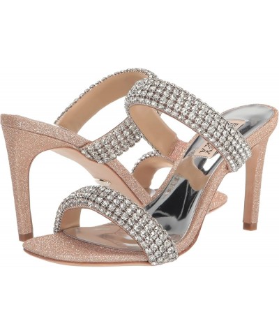 Women's Sade Heeled Sandal Blush Gold $22.01 Sandals