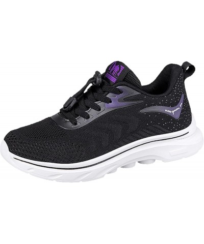 Womens Walking Athletic Mesh Shoes Athletic Workout Soft Sneakers Casual Comfortable Workout Shoes Ao1-black $19.07 Outdoor S...