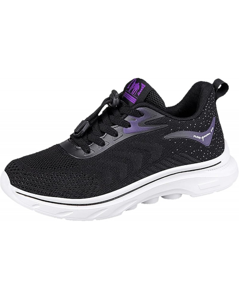 Womens Walking Athletic Mesh Shoes Athletic Workout Soft Sneakers Casual Comfortable Workout Shoes Ao1-black $19.07 Outdoor S...