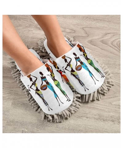 Mop Slippers Shoes, Unisex Cleaning House Slippers Spa Dusting Slippers M-L Multi 16 $11.26 Slippers