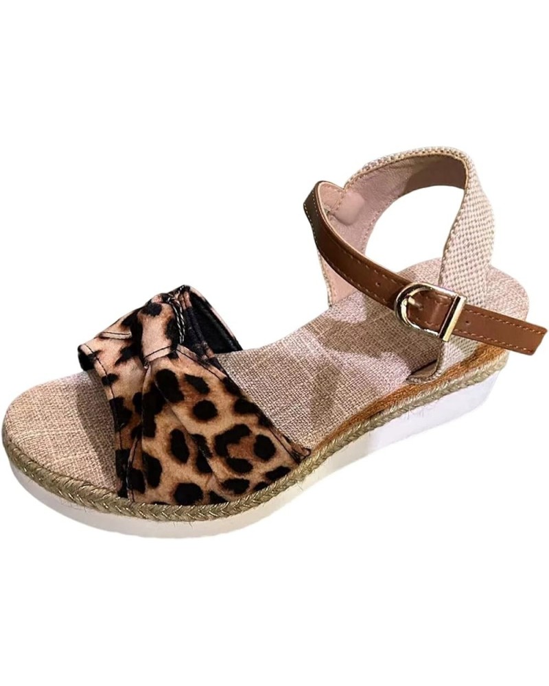 sandals For Women Flats Shoes Flip Flops Women Comfort Slides Platform Heels For Women Wedge Heels Women'S High Chunky Coffee...