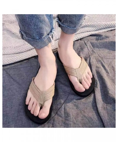 Men's Summer Beach Breathable Shoes Sandals Male Slipper Flip-Flops Flat Shoes $11.20 Outdoor Shoes