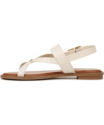 Women's Gabby Sandal White Croc Print Faux Leather $23.49 Pumps