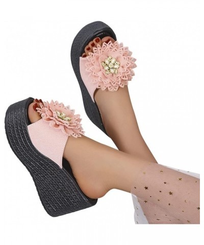 dress shoes for women low heel dressy shoes for women evening ladies shoes flats low heel dressy Z 14-pink $16.44 Outdoor Shoes