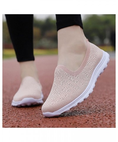 Women Breathable Lace Up Shoes Flats Casual Shoes Unisex Lightweight Work Shoes Sneakers for Women No Heel (Beige, 7.5) 7.5 P...