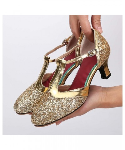 pink heels for women sexy, Fashion Womens Dancing Sandals Breathable High Heels Outdoor Leisure Sandals Z 12-gold $22.52 Sandals