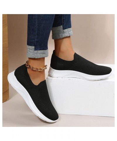 Women Flat Sole Wear Casual Shoes Fashion Soft Sole Breathable Casual Shoes Sneakers for Women Dance (Grey, 7) Black 10 $15.7...