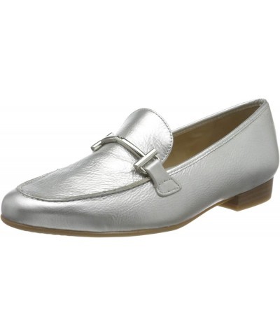 Women's Loafers White Gold 08 $77.99 Loafers & Slip-Ons