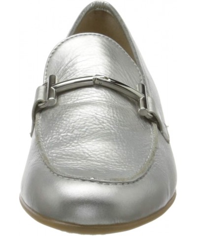 Women's Loafers White Gold 08 $77.99 Loafers & Slip-Ons