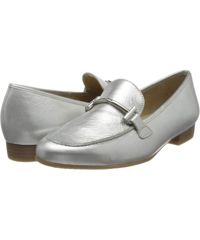 Women's Loafers White Gold 08 $77.99 Loafers & Slip-Ons