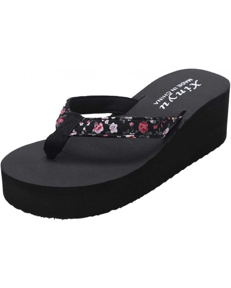 Dress Beach Flip Flop For Women Platform Slippers For Women Dressy Sandals Women Slides Comfortable Sandals W Multicolor-h $1...