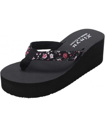 Dress Beach Flip Flop For Women Platform Slippers For Women Dressy Sandals Women Slides Comfortable Sandals W Multicolor-h $1...