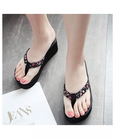 Dress Beach Flip Flop For Women Platform Slippers For Women Dressy Sandals Women Slides Comfortable Sandals W Multicolor-h $1...