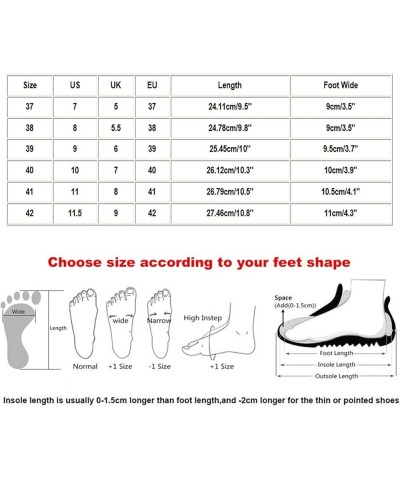 Slide Sandals for Women Mid-Heel Shoes Yoga Mat Orthotic Sandal Non-Slip Slip-on Casual Summer Bohemian Slipper 116-hyems-3-b...