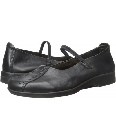 Women's Shawna Black Leather $52.85 Flats