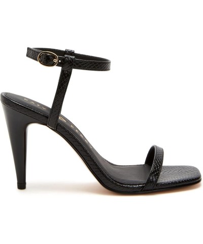 Women's The Vivvian Sandal Heeled Black $24.08 Sandals