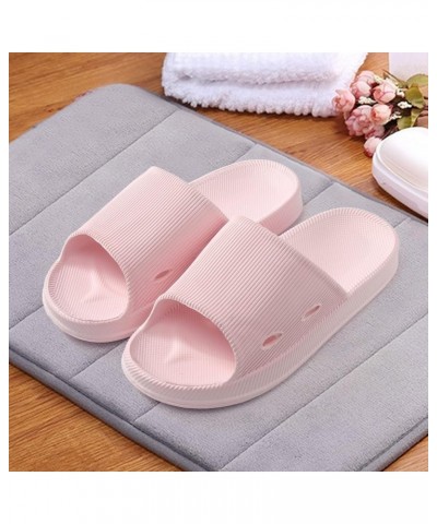 Flip Flops For Women Beach Slides Comfort Cloud Slippers Silver Sandals For Women Sandals For Women Walking Sandals Wo G-pink...