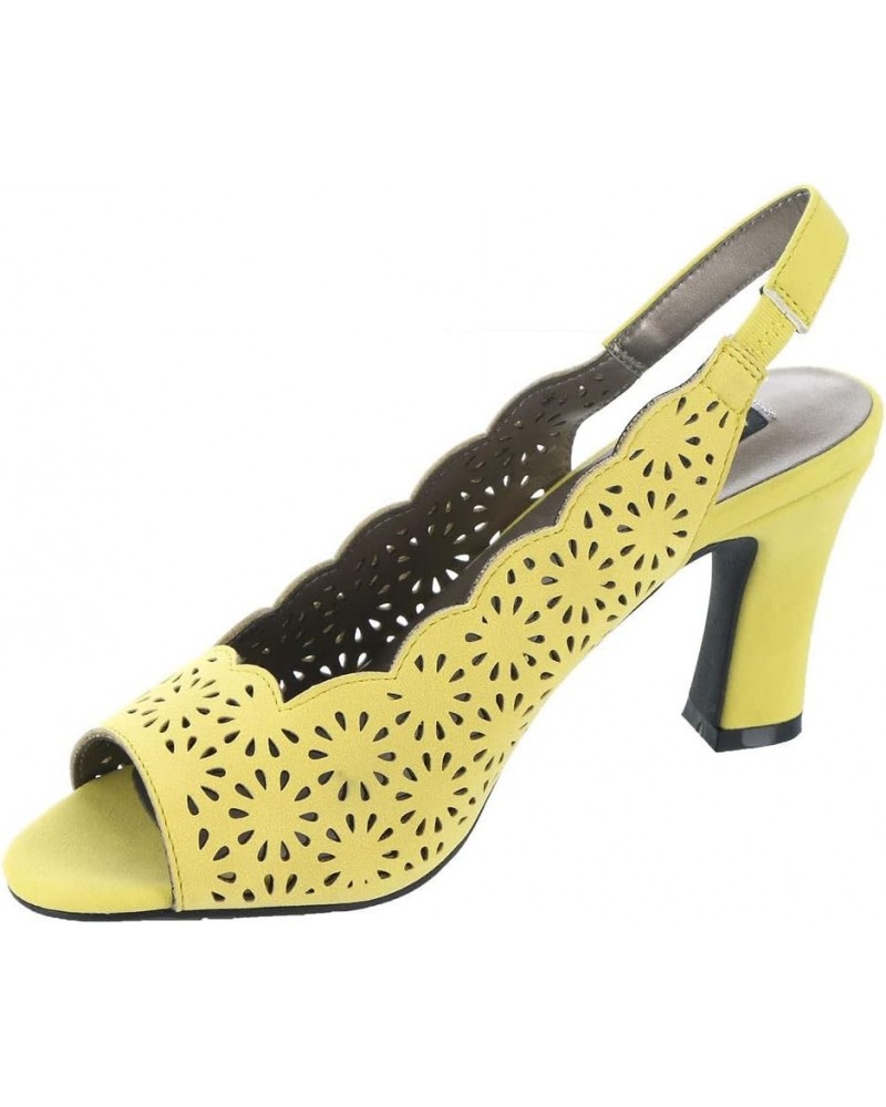 Masseys Lacy Womens Slip On Citron $28.60 Loafers & Slip-Ons