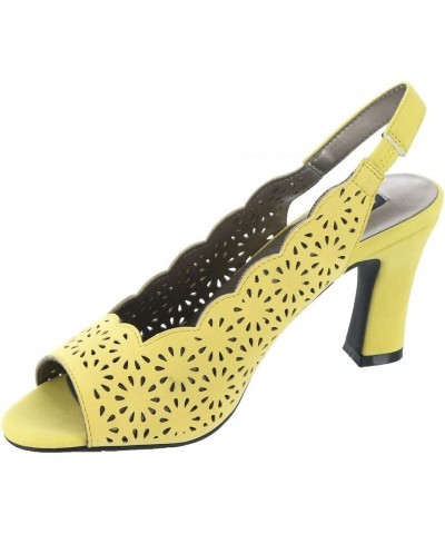 Masseys Lacy Womens Slip On Citron $28.60 Loafers & Slip-Ons