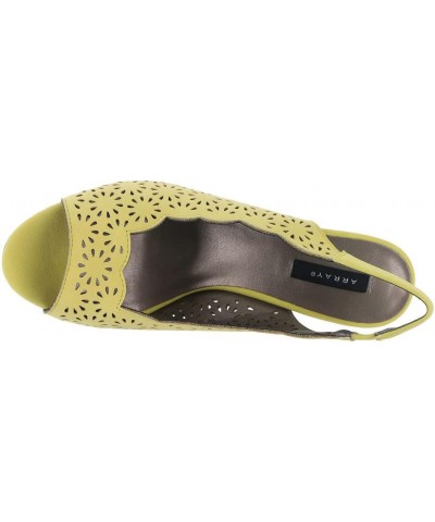 Masseys Lacy Womens Slip On Citron $28.60 Loafers & Slip-Ons