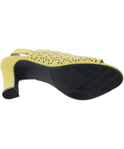 Masseys Lacy Womens Slip On Citron $28.60 Loafers & Slip-Ons