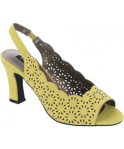 Masseys Lacy Womens Slip On Citron $28.60 Loafers & Slip-Ons