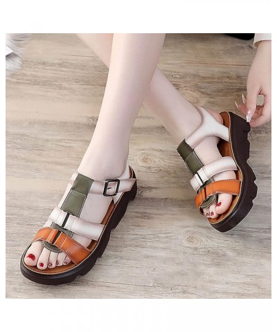 Fat Tire Slides Sandals Women Summer Fashion Women'S Shoes Thick Bottom Low Heel Shoes Ladies Slippers House Stuff Women Ag $...